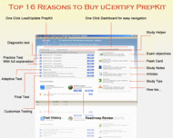 uCertify 70-441 PRO: SQL Server 2005 Des screenshot